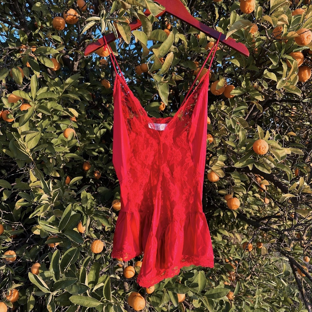 Vintage 80s Wendy Ann Lingerie Camisole